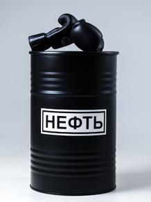 Декоративная бочка Нефть